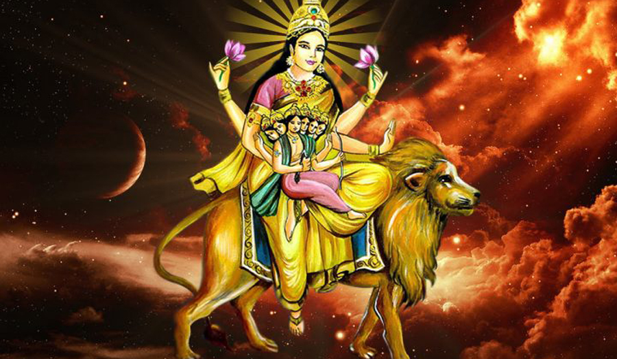 नवरात्रको पाँचौं दिन, स्कन्धमाताको पूजा आराधना गरिँदै
