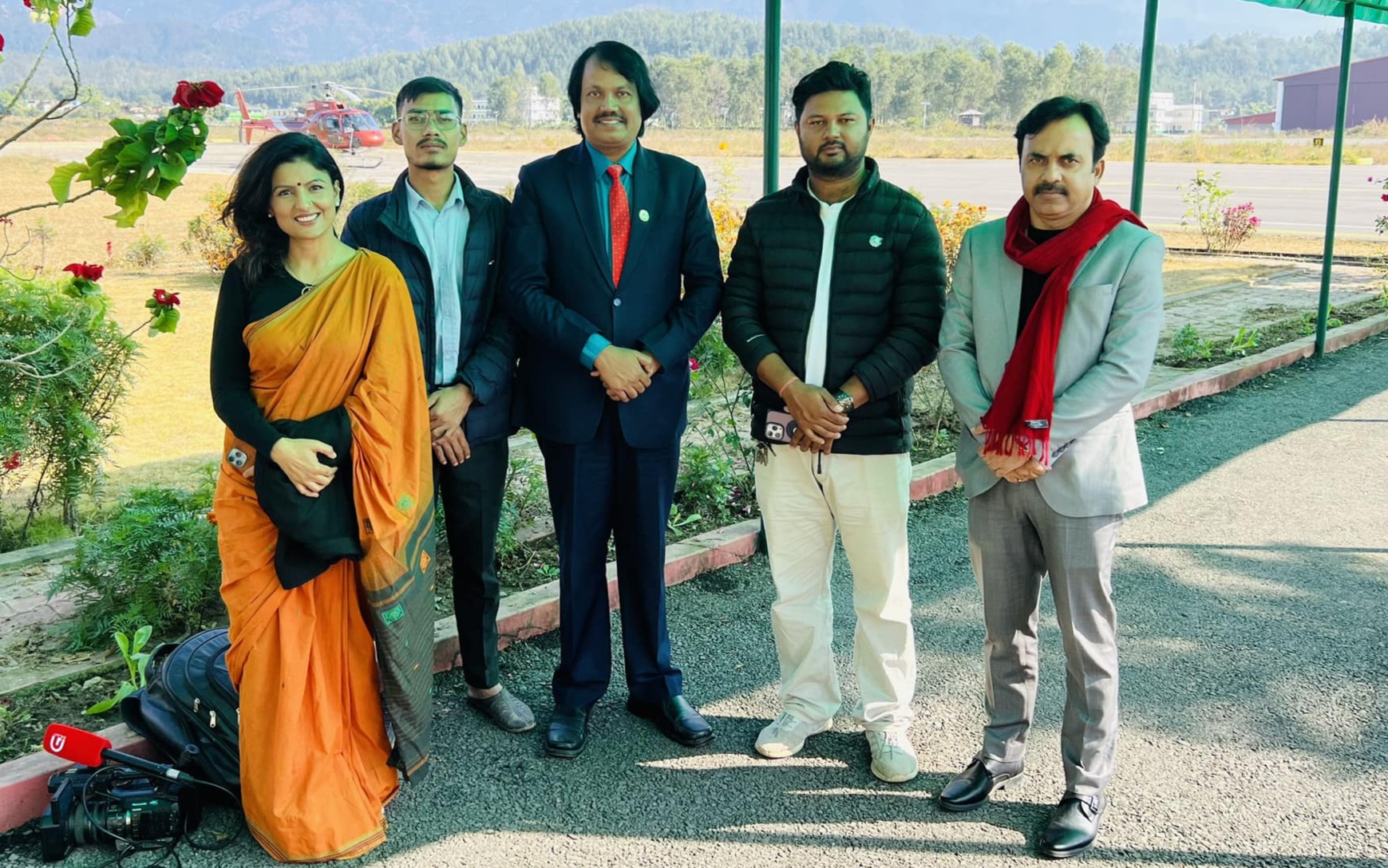 सिके राउत भूकम्प पीडित क्षेत्रमा