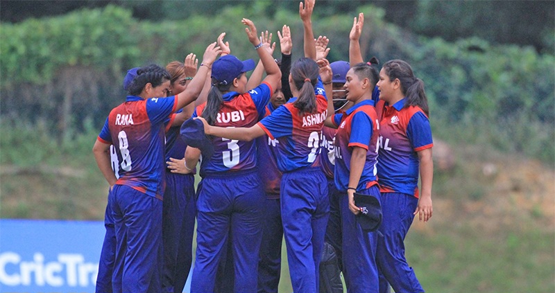 नेपाली महिला क्रिकेट टिमले जापानलाई हरायो