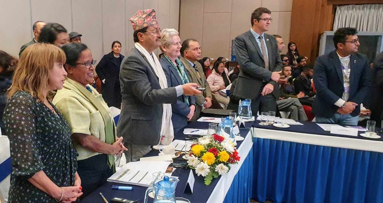शिक्षा र स्वास्थ्यमा उल्लेख्य लगानी गरी मानव क्षमता अभिवृद्धिमा जोड दिएका छौं : मन्त्री साउद