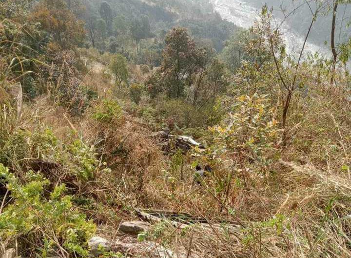 सिन्धुपाल्चोकमा कार दुर्घटना हुँदा २ भुटानी नागरिककाे मृत्यु