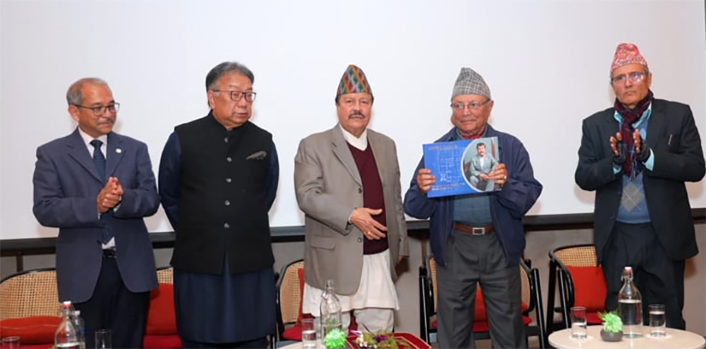 सिंहदरबार आगलागी पछिको पुनः निर्माणमा उत्कृष्ट काम गरेका शाहको आत्मकथाको विमोचन
