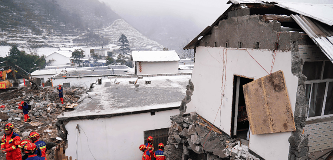 पहिरोमा परी चीनमा ३९ को मृत्यु, ९ सय बढी विस्थापित