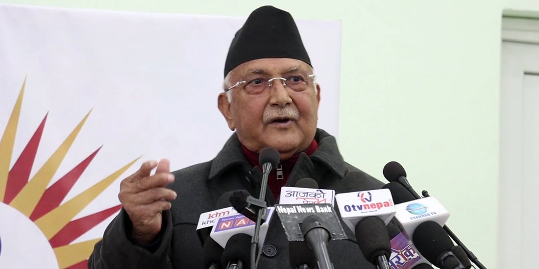 कुकुरसँग हाम्रा छोराछोरी खाते भएर बस्न सक्दैनन्, हामी उद्धार गछौंः केपी ओली (भिडियो)