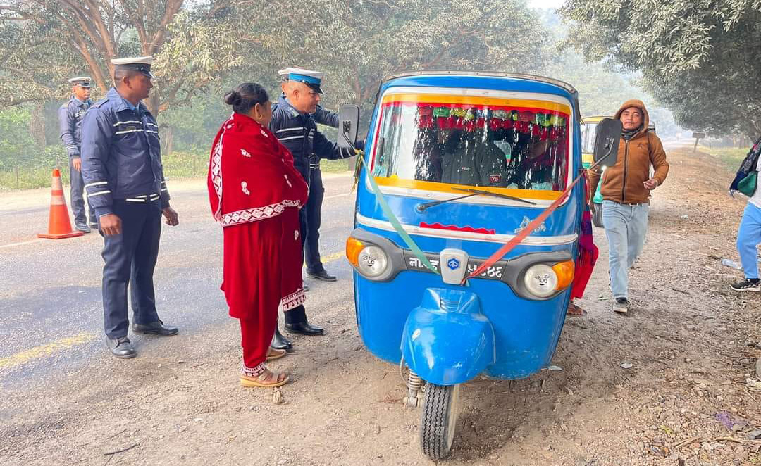 रौतहटमा १० हजार ४ सय ५९ सवारी साधन कारबाहीमा, ८८ लाख बढी राजश्व संकलन