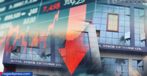 एकैदिन १ सय ५ अंक घट्यो सेयर बजार