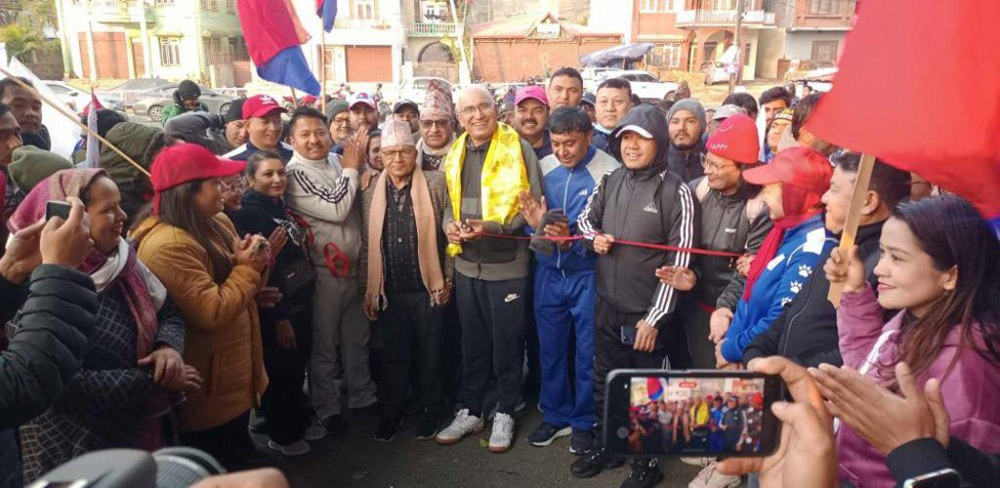 युवा संघले थाल्यो रुपन्देहीको पर्यटकीय स्थलमा पदयात्रा