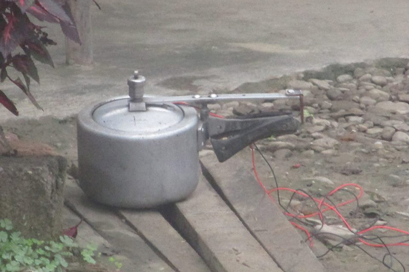 सिन्धुलीमा शक्तिशाली बम विस्फोट