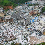 चीनमा भीषण आँधीका कारण ५ को मृत्यु, १४१ कलकारखानामा क्षति