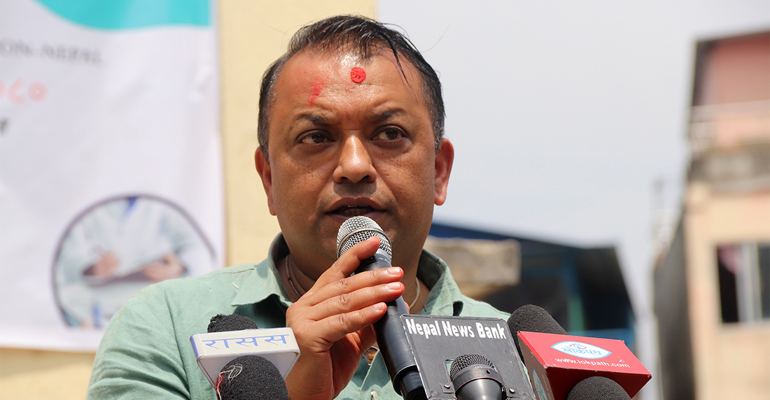 शिक्षा मन्त्री सुमनालाई सहयोग गर्ने कांग्रेस महामन्त्री गगनको घोषणा