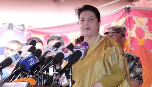 ‘जबज’ नेपाली समाज सुहाउँदो मौलिक राजनीतिक विचार हो : विद्या भण्डारी