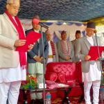बागमतीका नवनियुक्त मुख्यमन्त्री बानियाँले लिए सपथ