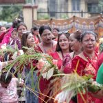 ऋषेश्वर मन्दिरमा महिला श्रद्धालुहरूको भीड (तस्बिरहरु)