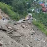बाह्रबिसे-कोदारी लोकमार्ग फेरि भासिँयो, सडक अवरुद्ध
