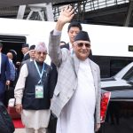 चिनियाँ सैन्य परेड अवलोकन गर्न रेल चढेर बेइजिङ पुगे प्रधानमन्त्री ओली