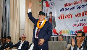 माओवादीको आक्रामक हस्तक्षेप बिना खेल क्षेत्रको विकास हुन सक्दैन: प्रचण्ड