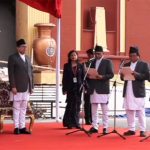 नवनियुक्त ४ मन्त्रीले लिए शपथ