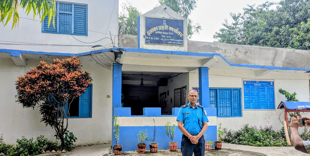 जेनजी आन्दोलनमा प्रहरी चौकी जल्नबाट बचाएका एक साहसी इन्स्पेक्टर