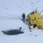 सगरमाथाको आधार शिविर लोबुचेमा हेलिकप्टर दुर्घटना