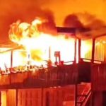 ताप्लेजुङमा आगलागी हुँदा ४ घर जलेर नष्ट