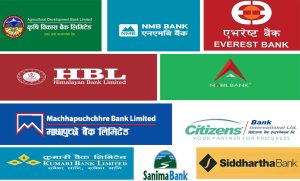 पहिलो त्रैमासमा बैंकहरुको नाफा १३ अर्ब १४ करोड, १५ वटाको नाफा घट्यो