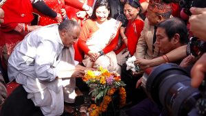 व्रह्मा मन्दिरमा ४० वर्षपछि मूर्ति पुनःस्थापना, बालेनले उद्घाटन गर्ने (भिडियो)