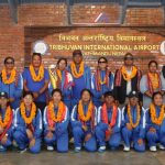 नेपाल नेत्रहीन महिला टी-२० विश्वकप उपविजेता टोली स्वदेश फिर्ता (तस्बिरहरु)