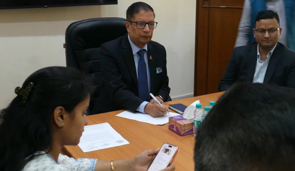 जेनजी आन्दोलनमा क्षति भएका संरचनाको पुनर्निर्माणका लागि आर्थिक सहयोग गर्न दुतावासको आह्वान