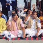 मधेसका मुख्यमन्त्रीविरुद्ध ९ औं दिन पनि ७ दलको विरोध कायमै