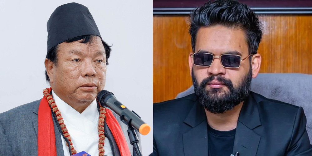 सर्को तानेको बेलामा केही नबोल्न र नलेख्न बालेनलाई मन्त्री पुनको आग्रह