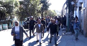 राजावादीको काठमाडौंमा प्रदर्शन