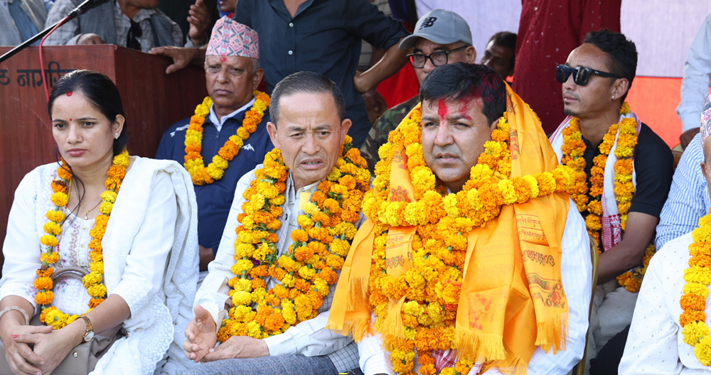 नेताले इमान्दार भएर काम गर्दा भाग्नुपर्ने स्थिति आउँदैनः सुनिल शर्मा