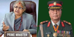 चुनावमा एक थोपा रगत नबग्ने गरी खटिन सेनालाई प्रधानमन्त्रीको निर्देशन