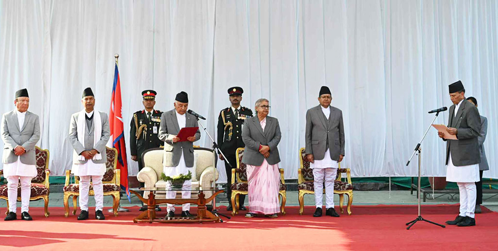 पूर्वजर्नेल शर्मा बने अन्तरिम सरकारका परराष्ट्रमन्त्री