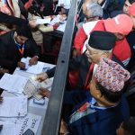 ओलीले दिए अध्यक्ष पदमा उम्मेदवारी (तस्बिरहरु)