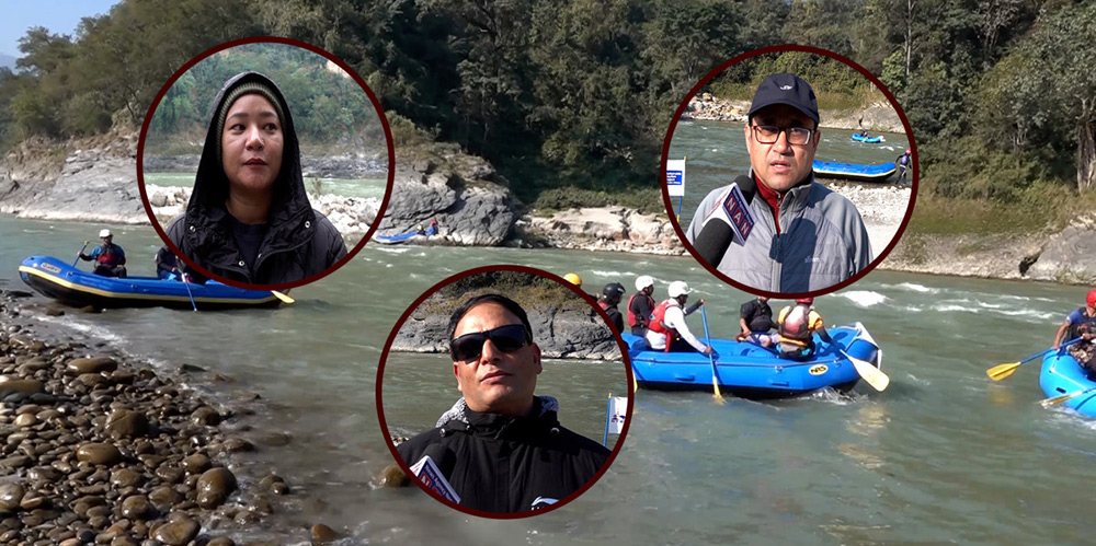 रिभर गाइडको माग बढ्दो, त्रिशूली नदीमा तालिम दिइँदै