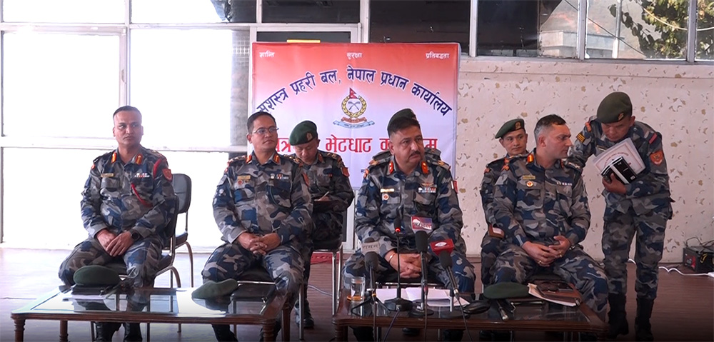 यस्तो छ सशस्त्र प्रहरीको निर्वाचन लक्षित सुरक्षा रणनीति