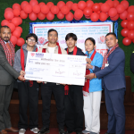 सेभ गार्ड फोर्सले गर्यो स्वर्ण पदक बिजेता खेलाडीलाई सम्मान