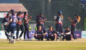 टि–२० विश्वकप छनोट अन्तर्गत अहिले चलिरहेको खेलमा स्कटल्यान्डद्धारा नेपाल सामु १ सय ४१ रनकाे लक्ष्य प्रस्तुत