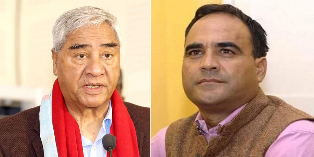 देउवा प्रतिनिधिसभा निर्वाचनमा नउठ्ने, उनको ठाउँमा नैनसिंह महर