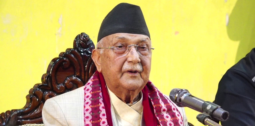 बालेन आएपछि झापाका सुकुम्वासी त्रसित छन् : केपी ओली