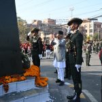 राष्ट्रपति पौडेलद्वारा पृथ्वीनारायण शाहको शालिकमा माल्यार्पण (तस्बिरहरु)