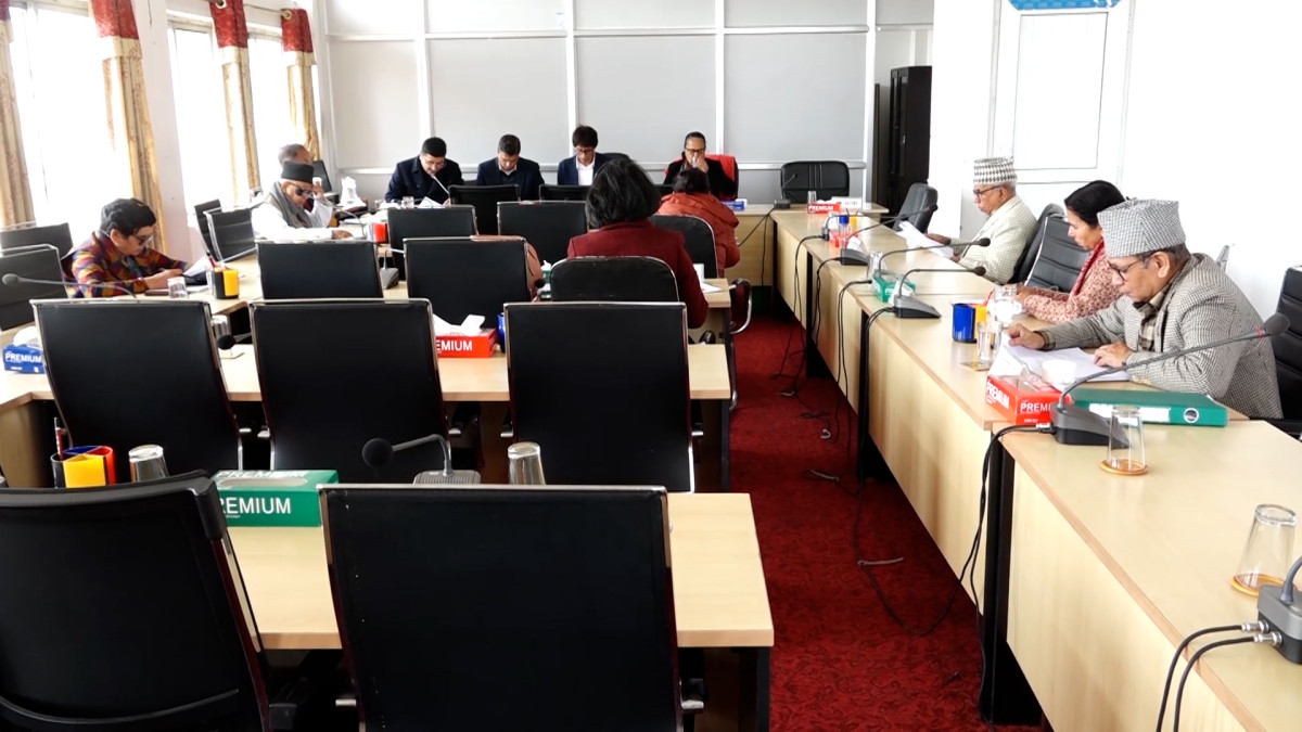 दुई वटा संसदीय समितिको बैठक आज बस्ने