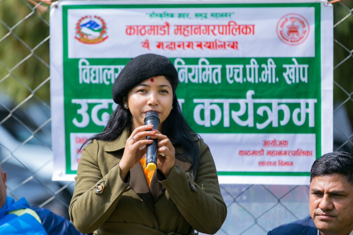 विद्यालय केन्द्रित एचपीभी खोपबाट लाभ लिनुहोस्ः सुनिता डंगोल