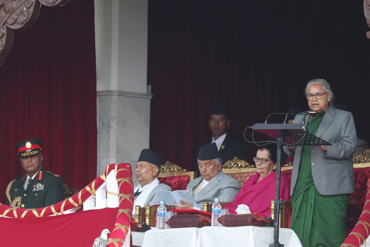 भव्यताका साथ मनाइयो प्रजातन्त्र दिवस (तस्बिरसहित)