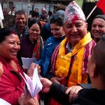 घरदैलोमा ईश्वर पोखरेल : विकास निर्माणका कामलाई निरन्तरता दिन्छु