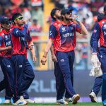 लगातार तेस्रो हार पछि टी–२० विश्वकपबाट बाहिरियो नेपाल