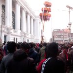 बसन्तपुरमा चीर ठड्याएर सुरु भयो होली (तस्बिरहरु)