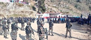 फागुन २१ को निर्वाचनलाई प्रभावकारी बनाउन नमुना अभ्यास