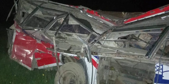 जन्तीबस बैतडीमा दुर्घटना, १३ जनाकाे मृत्यु